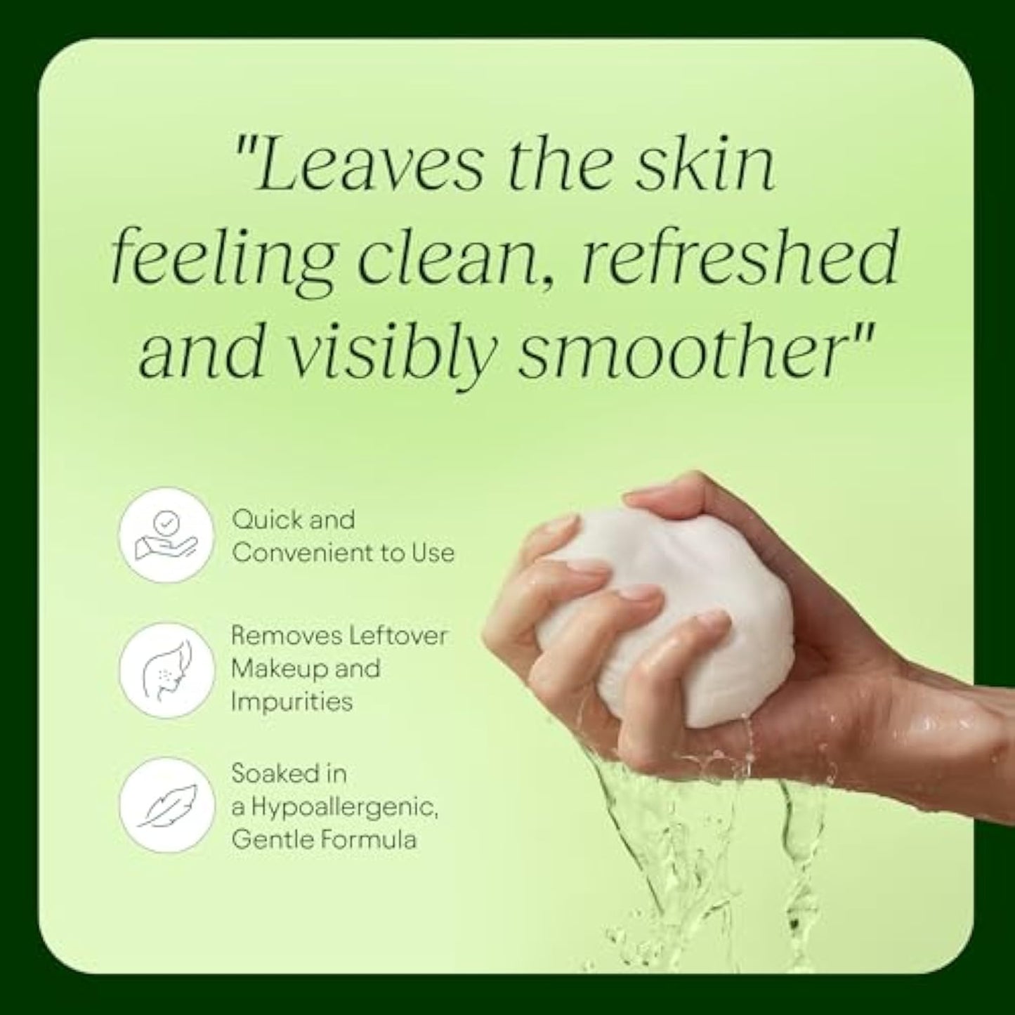 JiYu Korean Skincare Anti-Aging Toner Pads with Snail Mucin, Centella Asiatica, Niacinamide, Peptide Complex - 100 ct.